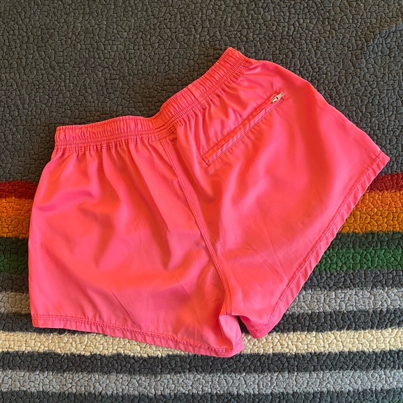 Hot Pink Short Swim Trunks - Picture 2 of 3